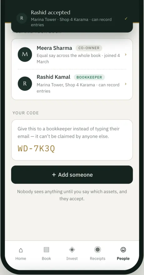 Alpha Wealth, people.